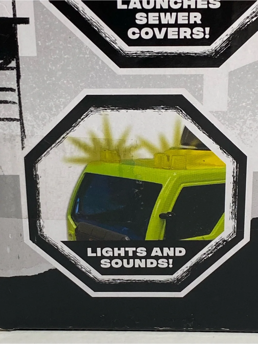 Teenage Mutant Ninja Turtles Thrash N' Battle Garbage Truck